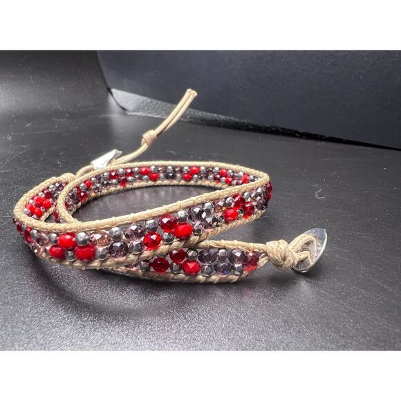 Beaded Wrap Bracelet - Picture 1 of 8